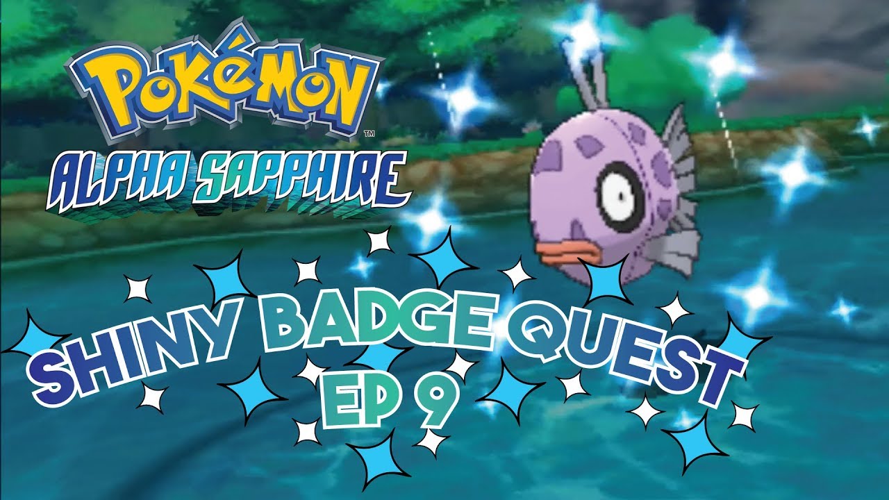 Live Shiny Feebas After 238 FEs (Chain Fishing) | Pokemon Alpha Sapphire Shiny Badge Quest Ep 9
