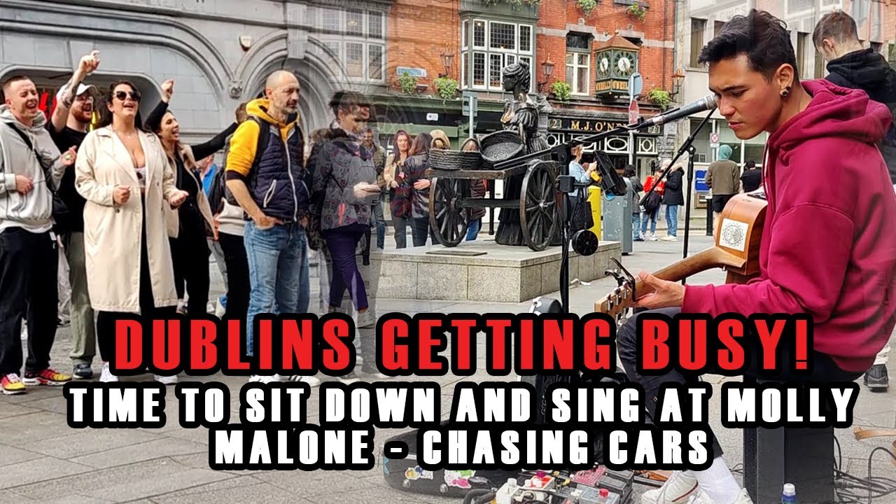 SIT DOWN Street Performance of CHASING CARS