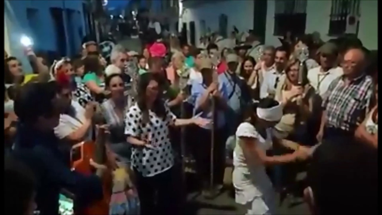 amparo villamanrique y antonio alfaro. camino del  rocio lucena  2017