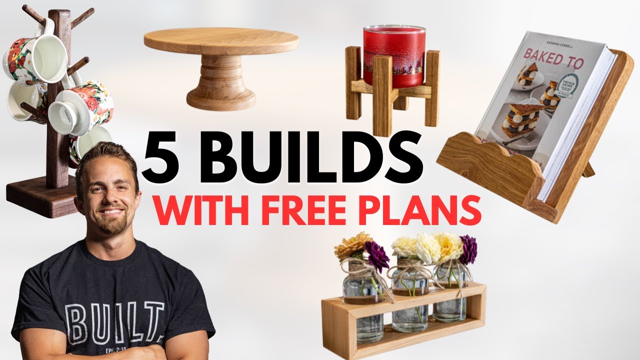 I Built 5 Projects Every Woman Will Love! | DIY Woodworking Projects that Sell