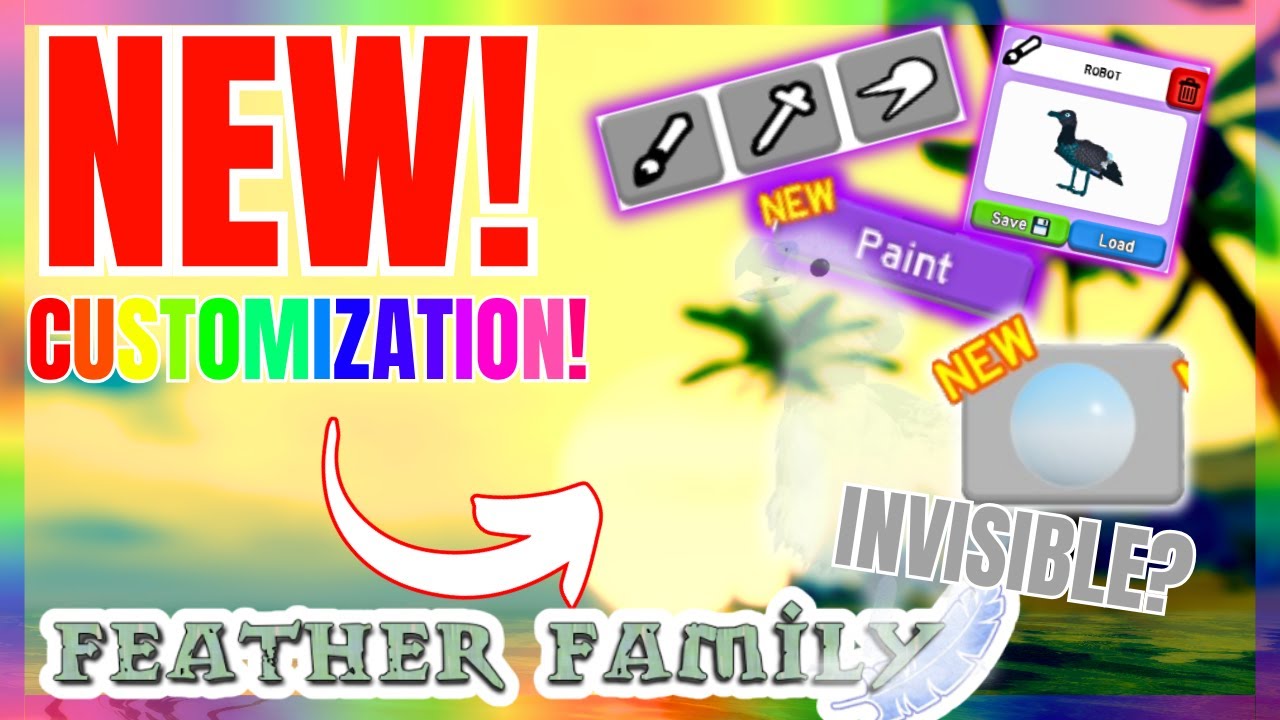 YOU can MAKE ANYTHING in FEATHER FAMILY NOW!!!! ⭐