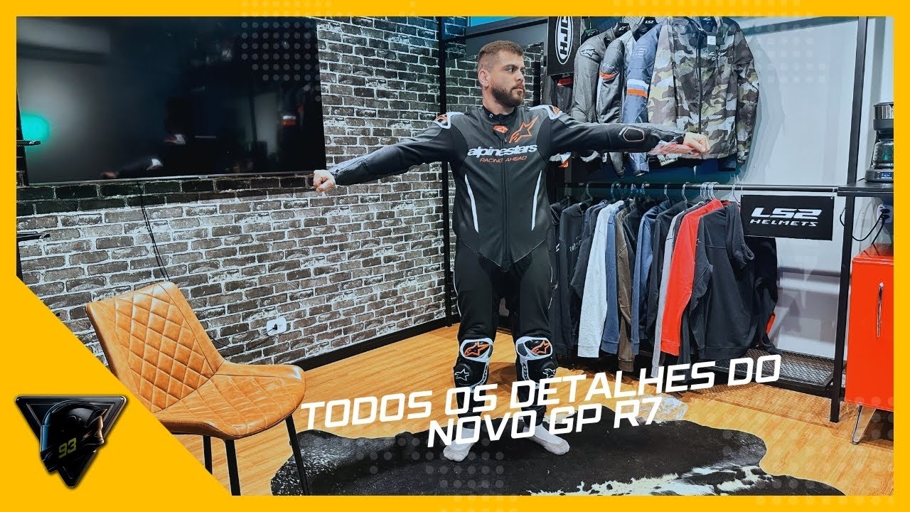 Review completo do Alpinestars GP-R7 — conforto, tecnologia e proteção!