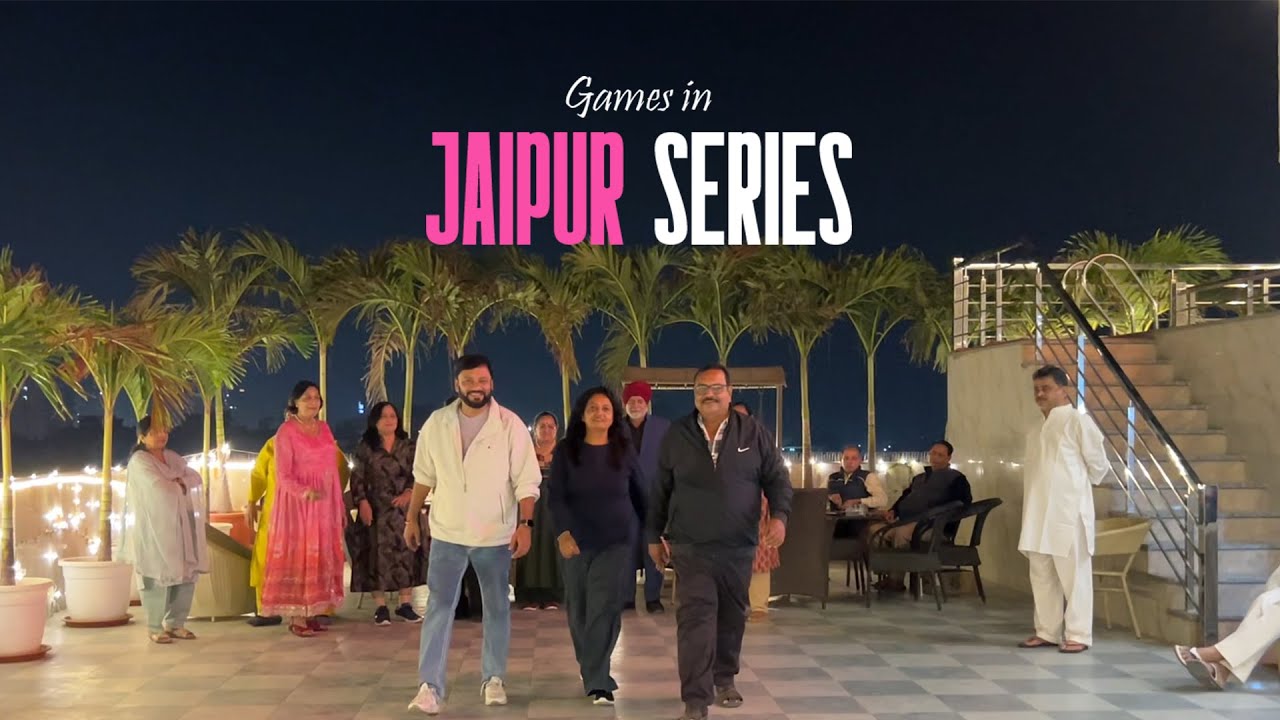 Games in Jaipur Series ft. Golden Age Group | Jaipur Series Vlog 2026