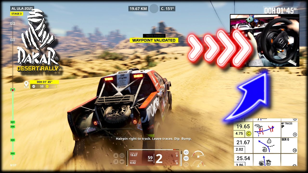 Ford Raptor RS / Thrustmaster T300RS TH8A shifter Dakar Desert Rally PS5 PC