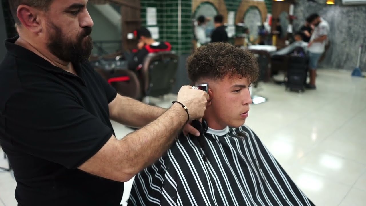 PERMA | KESKİN SAÇ KESİMİ | BERBER AKADEMİSİ | PERMA | SHARP FADE HAIRCUT | BARBER ACADEMY |