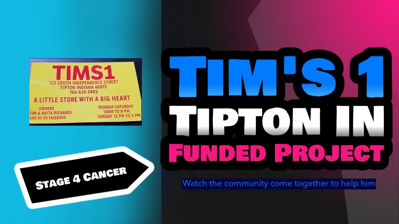 Tim's 1 in Tipton - Community comes together- The Funded Project