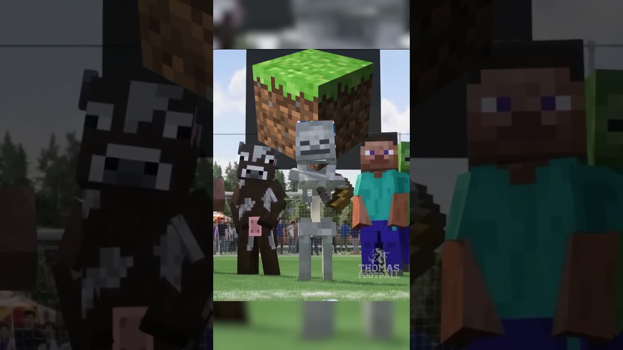 Minecraft STEVE with a salto TRICKSHOT in FIFA 23 😱😱
