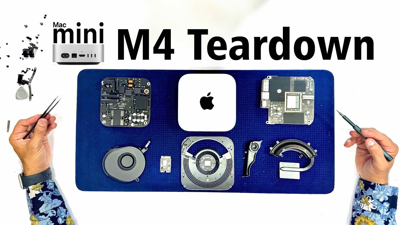 Mac mini M4 Teardown