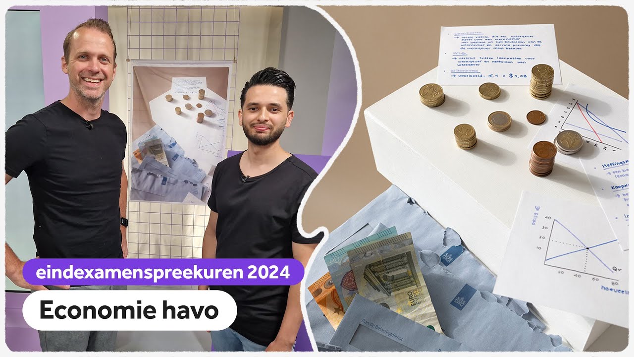 Examenspreekuur economie havo met Jos en Muhammed