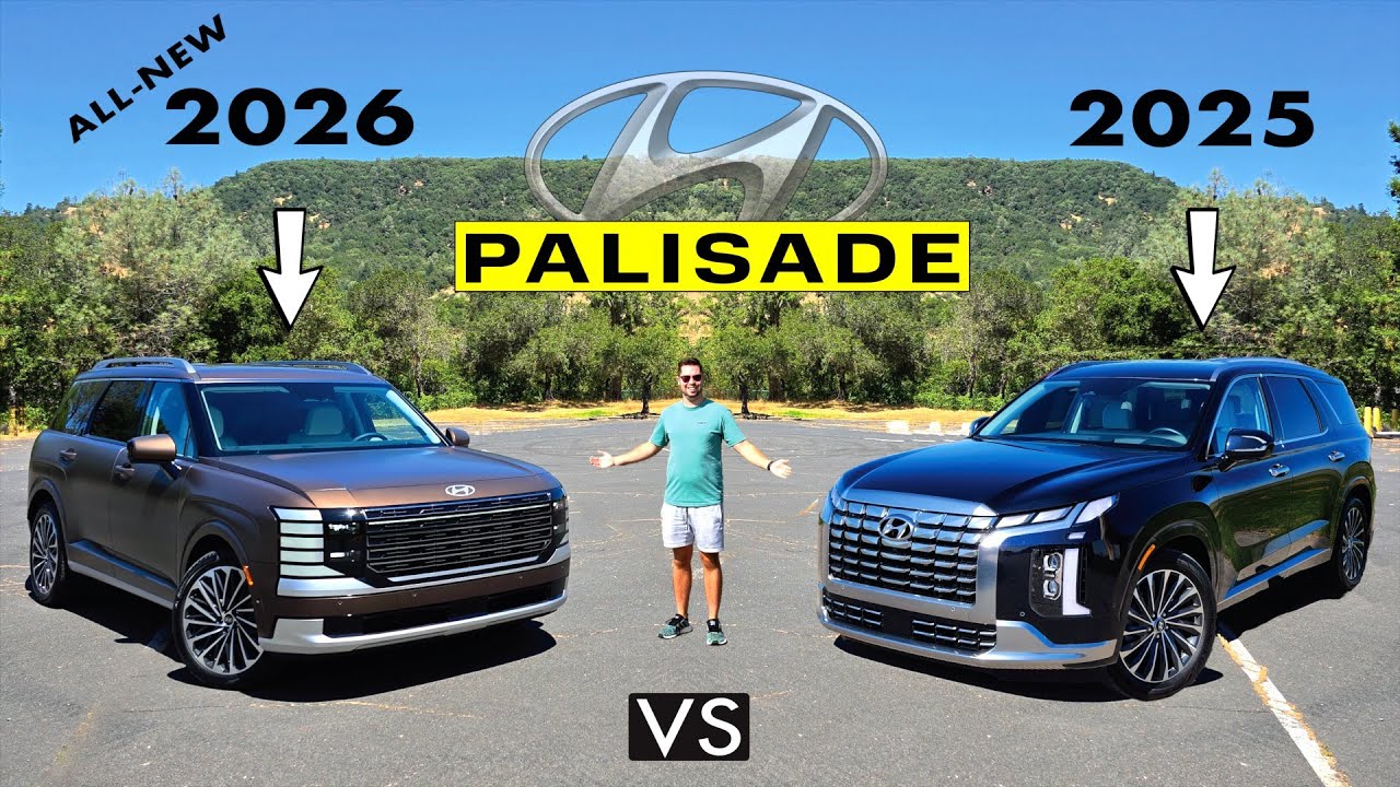 BIG IMPROVEMENT?? -- NEW 2026 Hyundai Palisade vs. 2025 Hyundai Palisade: Comparison