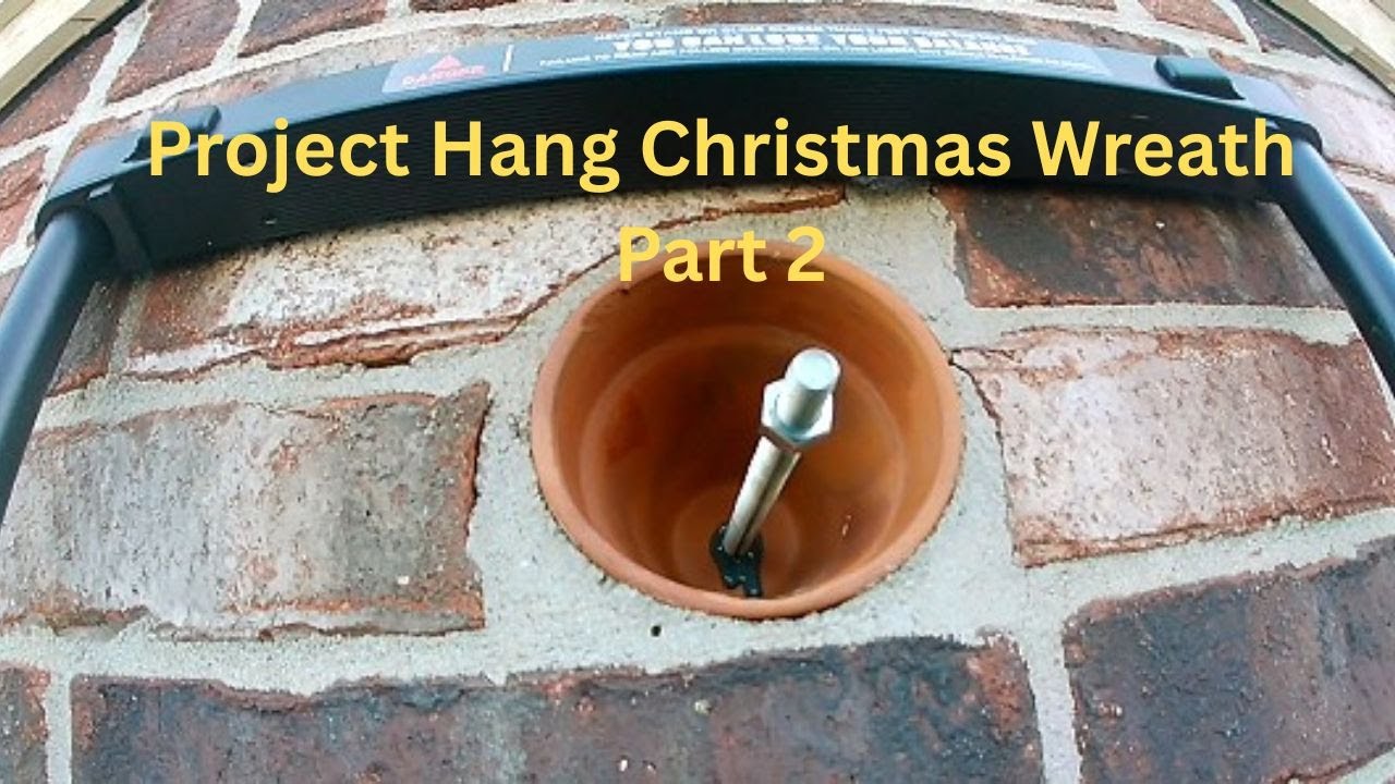 Project Hang Christmas Wreath Part 2