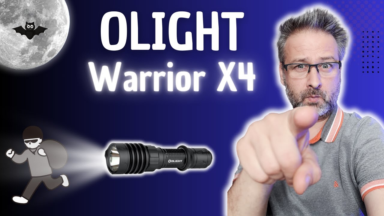 Olight warrior X4 l'éclairage en mode Tactique !