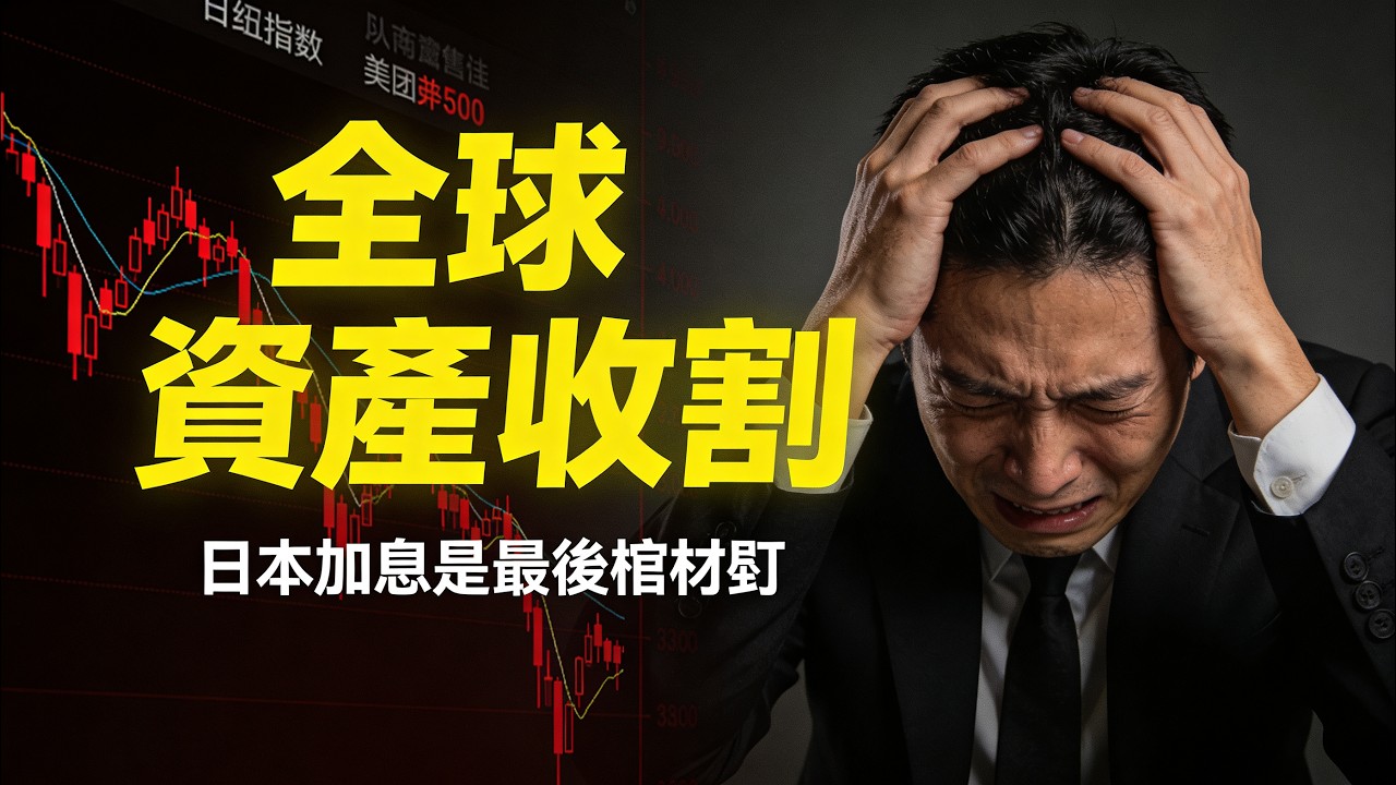 日本加息倒計時，三大核心資產即將遭遇史詩級收割