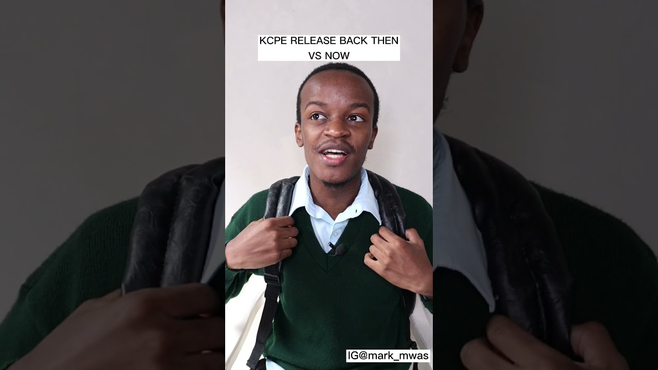 KCPE ILIKUWA INATOKA AFTER CHRISTMAS BACK THEN  #shorts