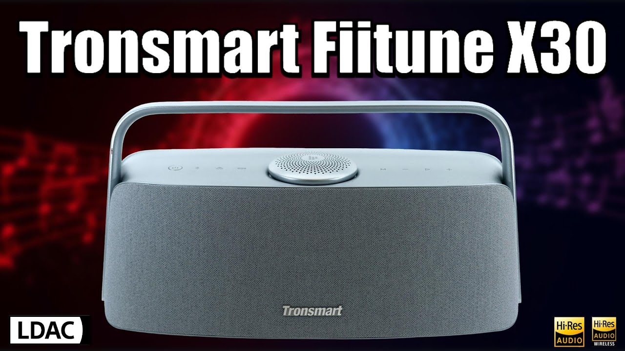 Tronsmart Fiitune X30  ВАУ эффект гарантирован! Колонка Fiitune X30 с высококачественным звучанием!