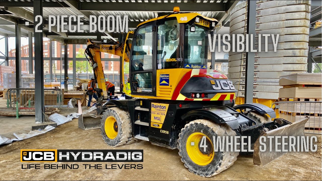 JCB Hydradig 110W | Top 3 Features That Makes This Sites Challenges Alot Easier For Me | POV | GoPro