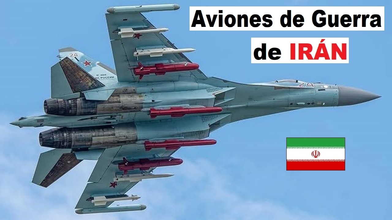 Top 9 Aviones de Guerra de IRÁN 🇮🇷 Actualizado con las últimas compras!