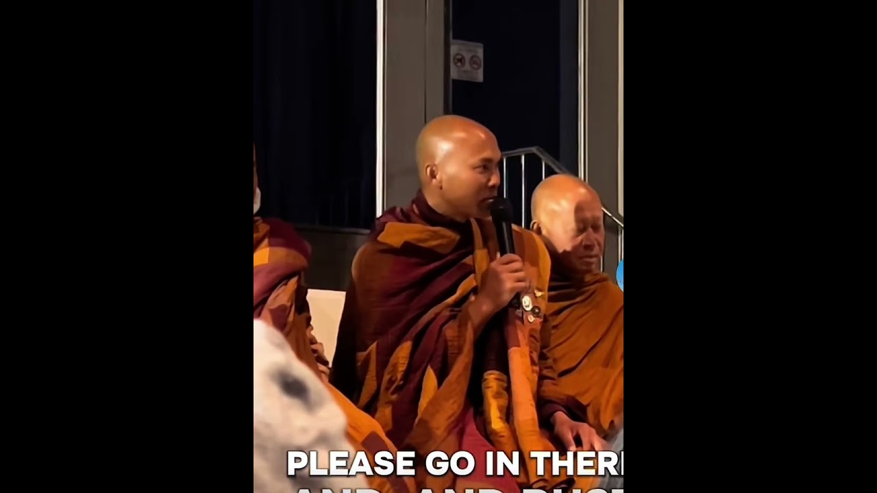 Walk leader Venerable Bhilkhu Pannakara message ……Get up …..Message received ✨#WalkforPeace 