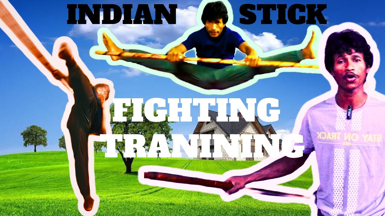 Indian Stick Fighting Training | देसी लाठी चलाना सीखे|