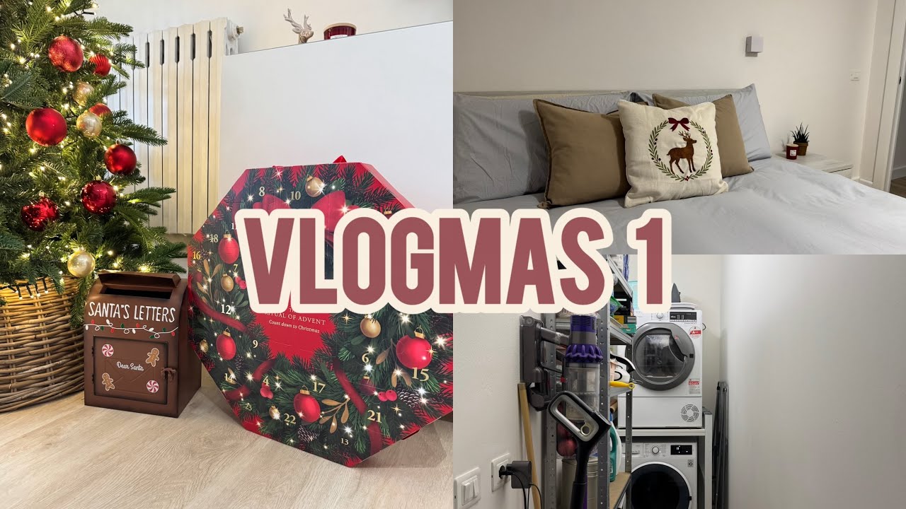 ✨VLOGMAS 1 DICEMBRE - COME HO ORGANIZZATO UN PICCOLO RIPOSTIGLIO || NUOVE FEDERE NATALIZIE 🎄