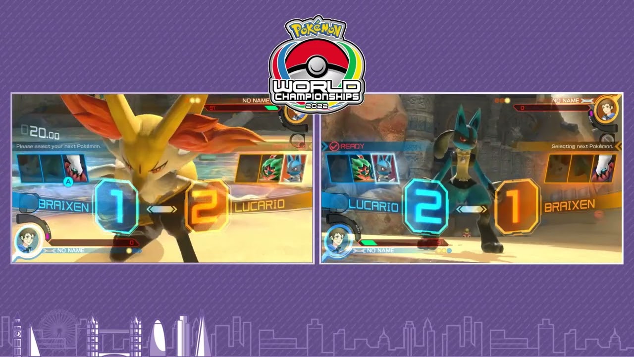 Pokkén Tournament Masters Winners Finals - Shadowcat vs M2Cloud | Pokémon Worlds 2022