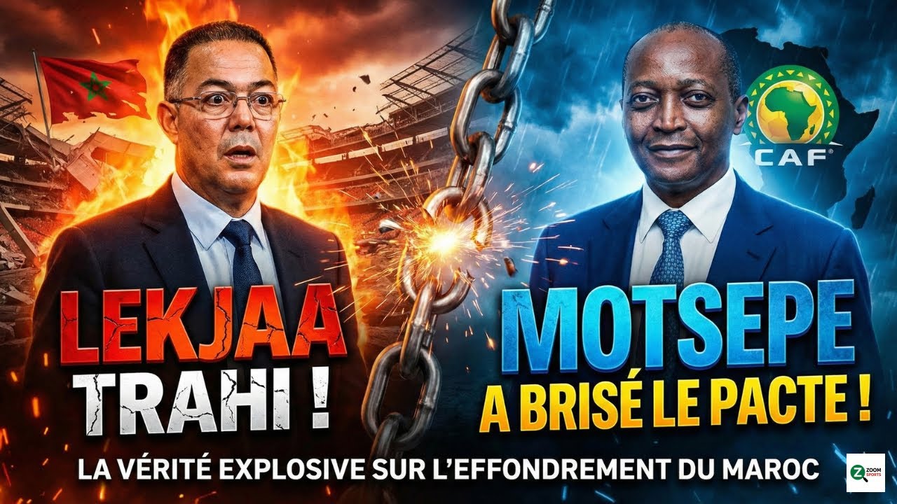 LEKJAA TRAHI PAR MOTSEPE ! La vérité sur l'effondrement du Maroc