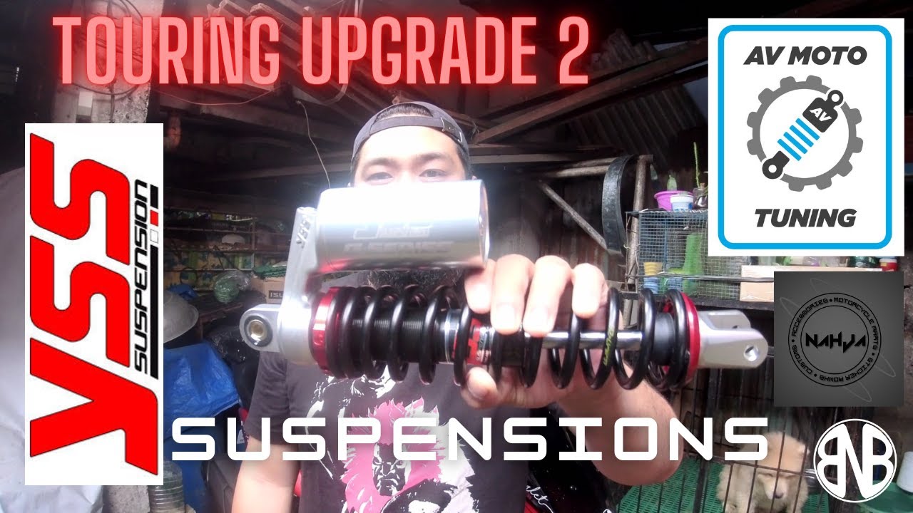 Touring Upgrade 2 | YSS G-Series for NMAX 2020 | @AVMotoTuning  for FRONT and REAR SUSPENSIONS