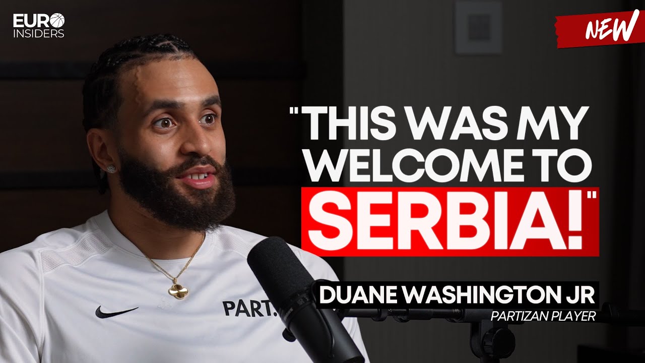 Duane Washington Jr: &ldquo;This Is How CRAZY the Serbian Derby Is !&rdquo;