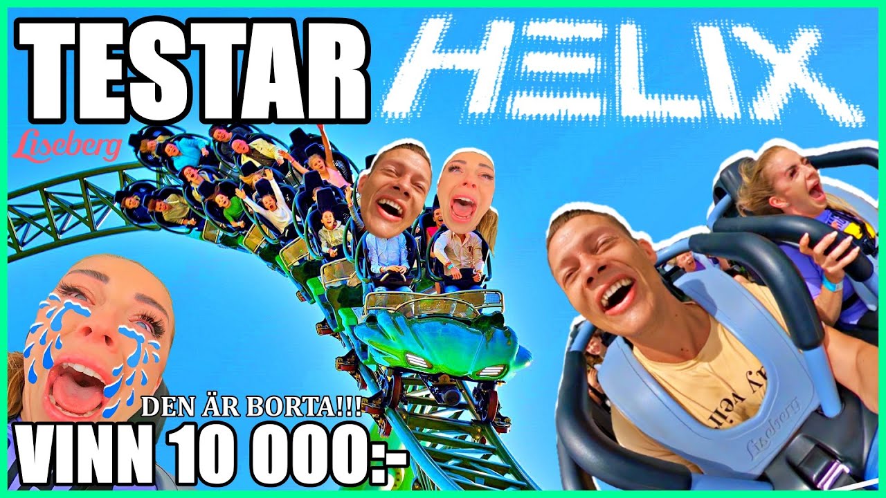 TESTAR HELIX PÅ LISEBERG *VINN 10 000:- , DEN ÄR BORTA!!!*