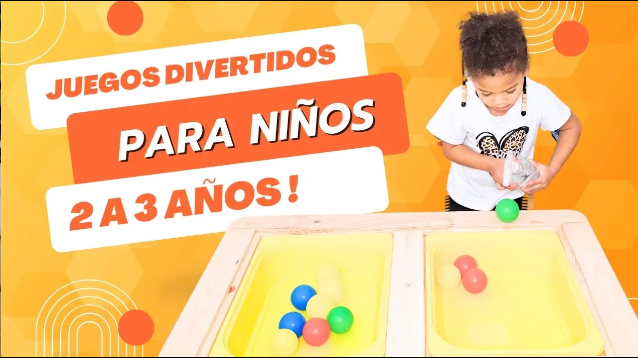 Actividades para niños de 2 años en casa | Motoricidad fina y gruesa 2 a 3 años| Juegos Divertidos