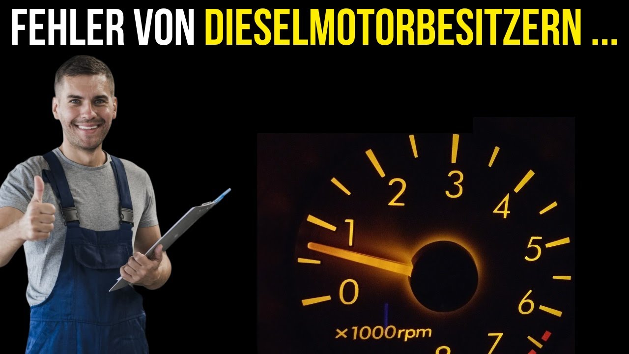 ⚠️ 7 H&auml;ufige Fehler, Die Deinen Diesel-Motor Zerst&ouml;ren (Stoppe Sie!)