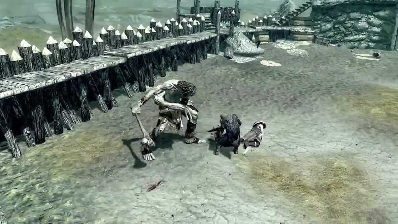 Skyrim Battles - All Jarls FFA, Ulfric, Balgruuf vs Giants, Trolls