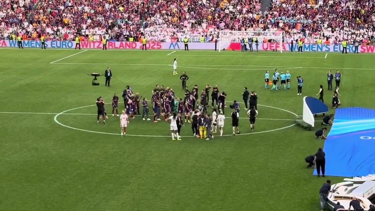 Post game #fcbarcelonafemeni 2 OL 0 #uwcl final 2024 🔵🔴