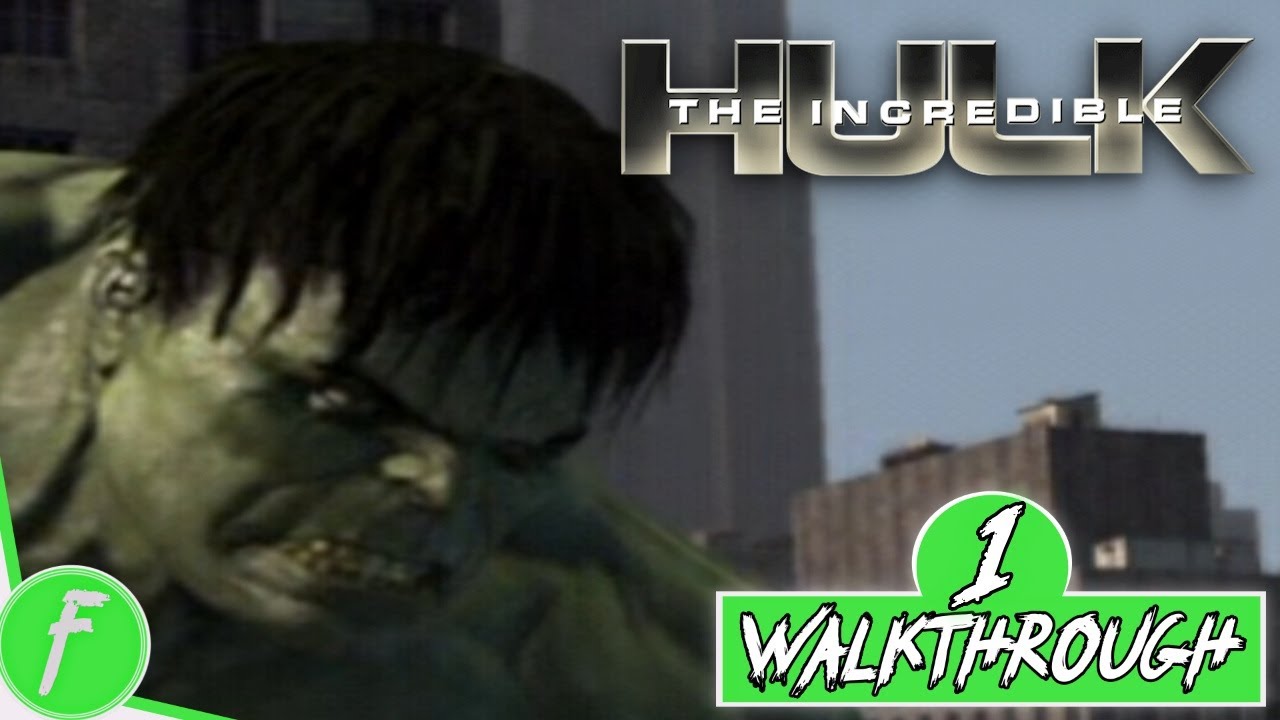 The Incredible Hulk FULL WALKTHROUGH Gameplay HD (PS2) | NO COMMENTARY | PART 1