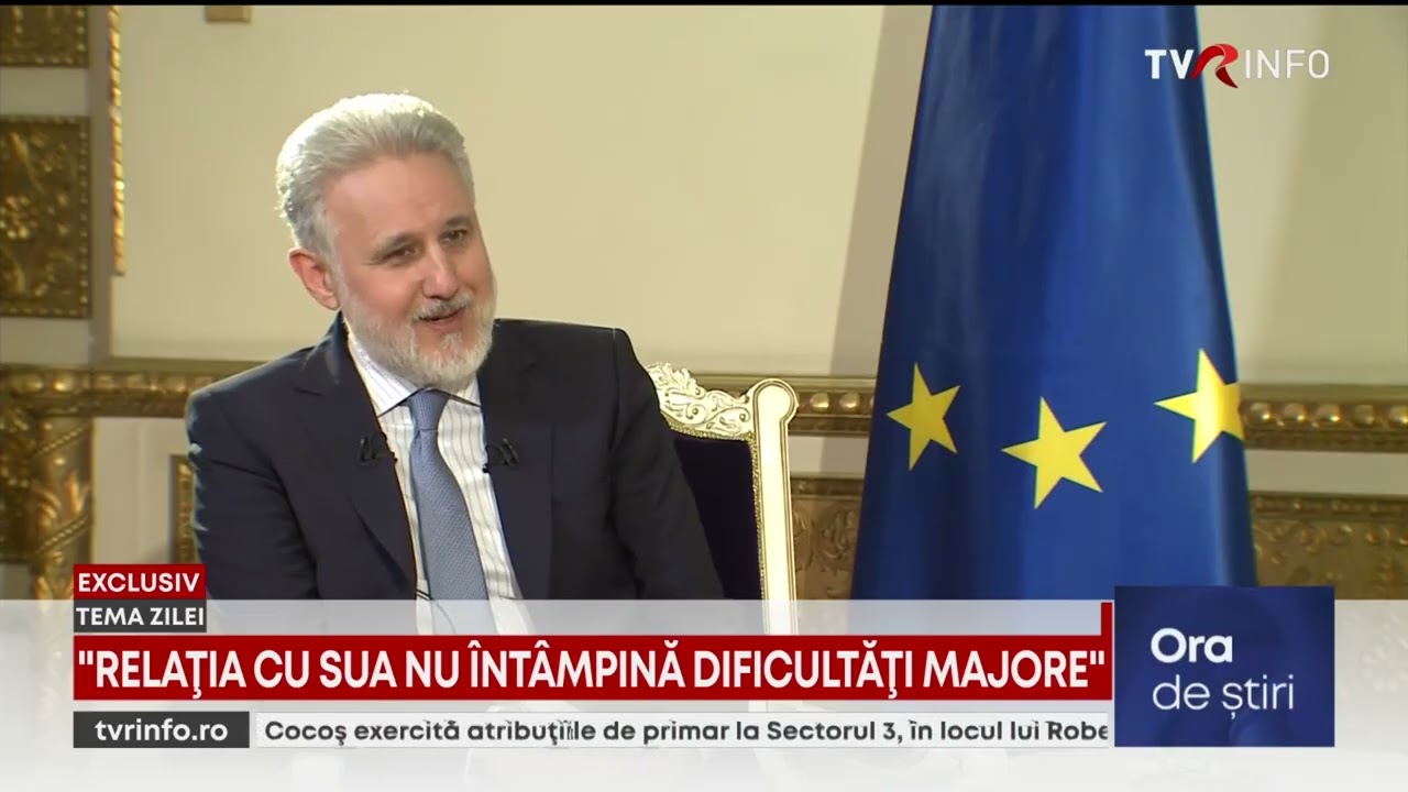 Interviu cu consilierul prezidențial Marius Lazurca, la TVR Info