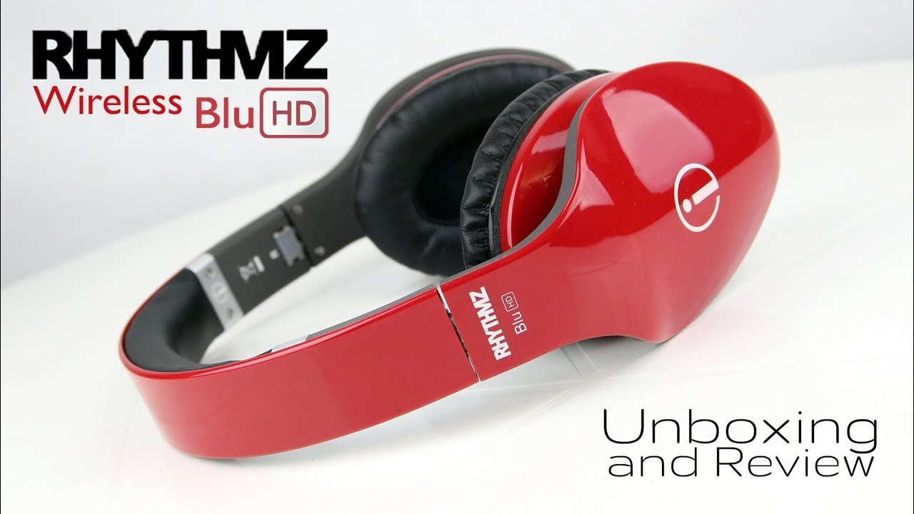 Rhythmz Blu HD Wireless Headphones Hands-On Review (2014) | Raymond Strazdas