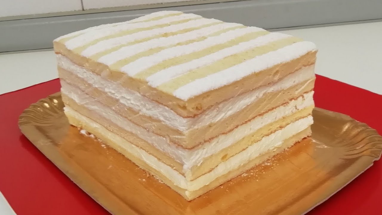 Torta soffice multistrato - Senza colla di pesce - Le ricette di zia Franca