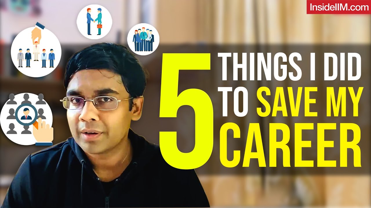 The 2008 Crisis Killed My Career. Here’s How I Turned It Around - Sandeep Das, PwC, IIM B, INSEAD
