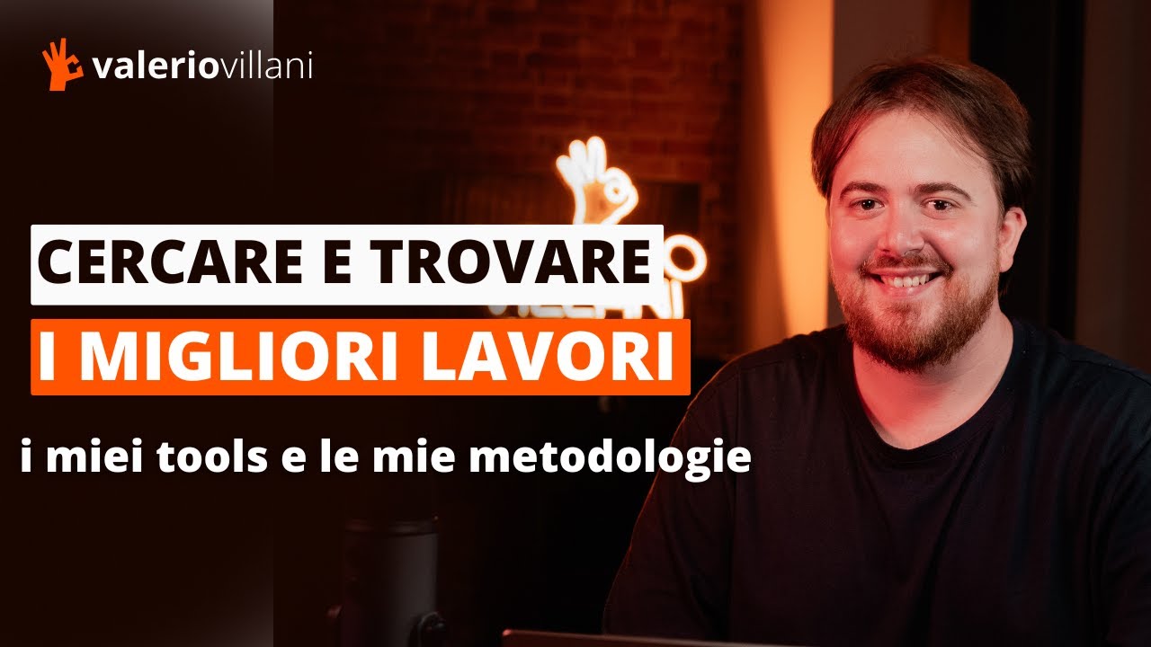 Come CERCARE E TROVARE lavoro nel 2025: Tutti I miei strumenti e metodologie.