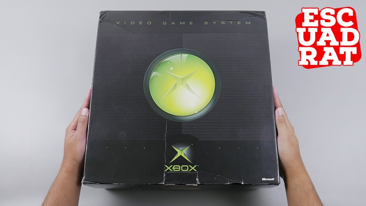 Распаковка Xbox Россия, оригинальная первая консоль Xbox 2002 г., Япония