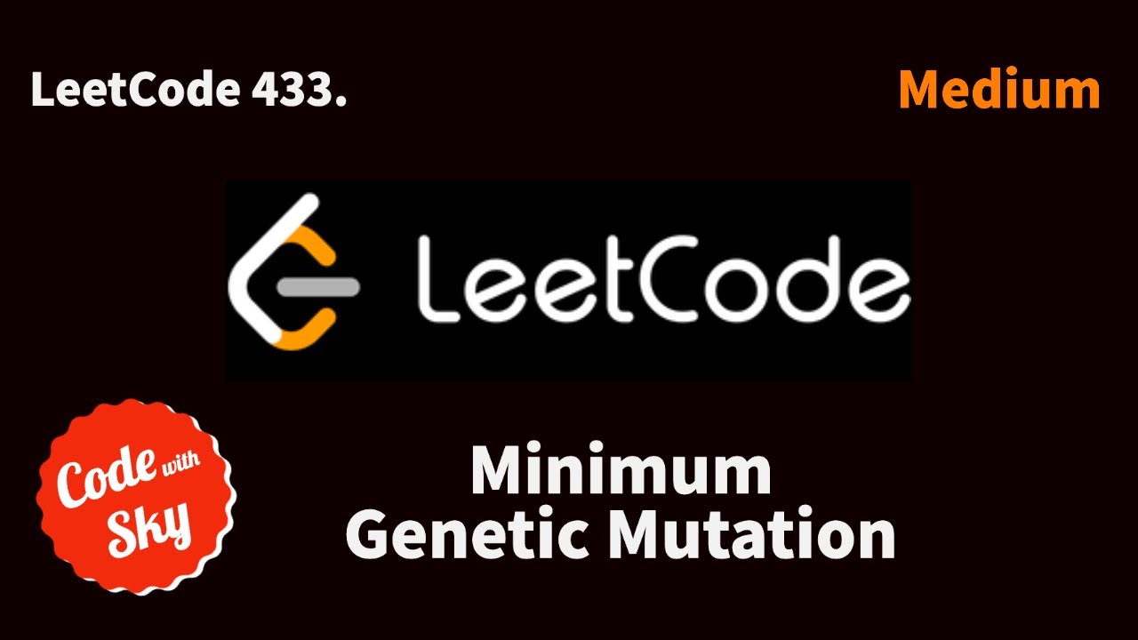 433. Minimum Genetic Mutation || Leetcode || C++