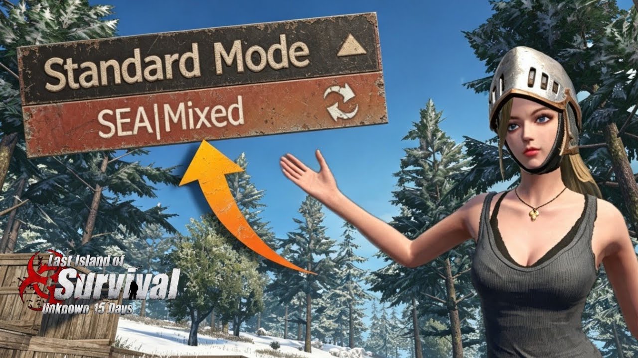 I Played Standard Mode While Waiting The No Talent Mode - Last Island of Survival 