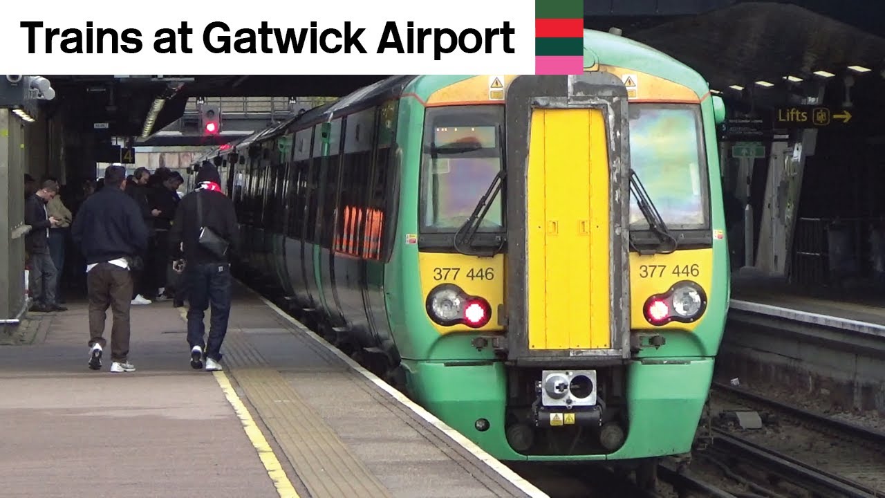 GWR, GX, Southern and Thameslink Trains At Gatwick Airport