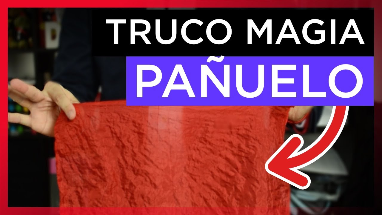 Hacer Aparecer un PAÑUELO en el AIRE - Rutina de magia