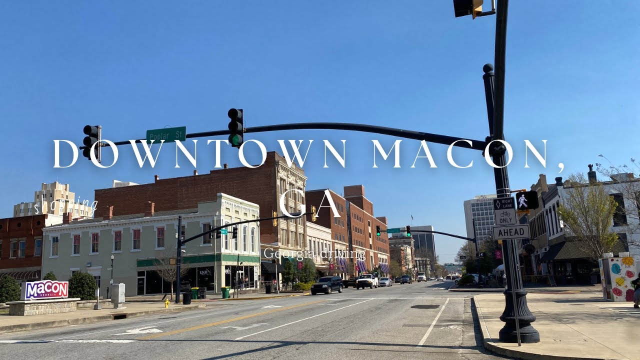 Downtown Macon, GA in 2024
