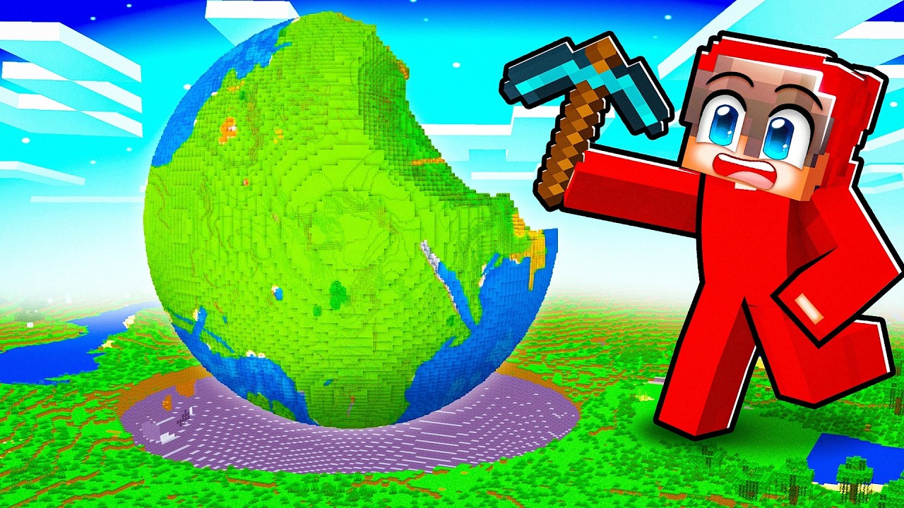 Добывайте 1 миллиард блоков в Minecraft!