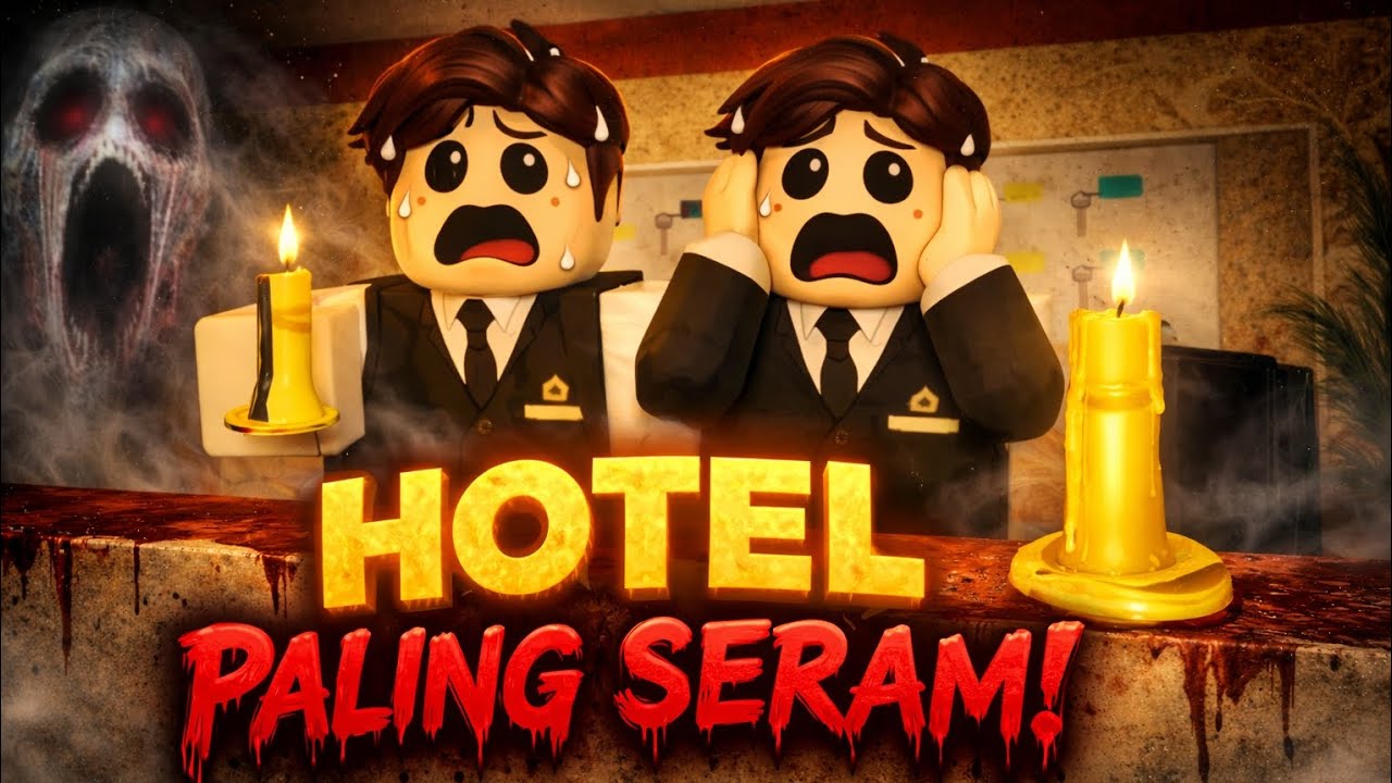 BEKERJA DISEBUAH HOTEL PALING SERAM!|HOTEL SHIFT[ ROBLOX MALAYSIA]
