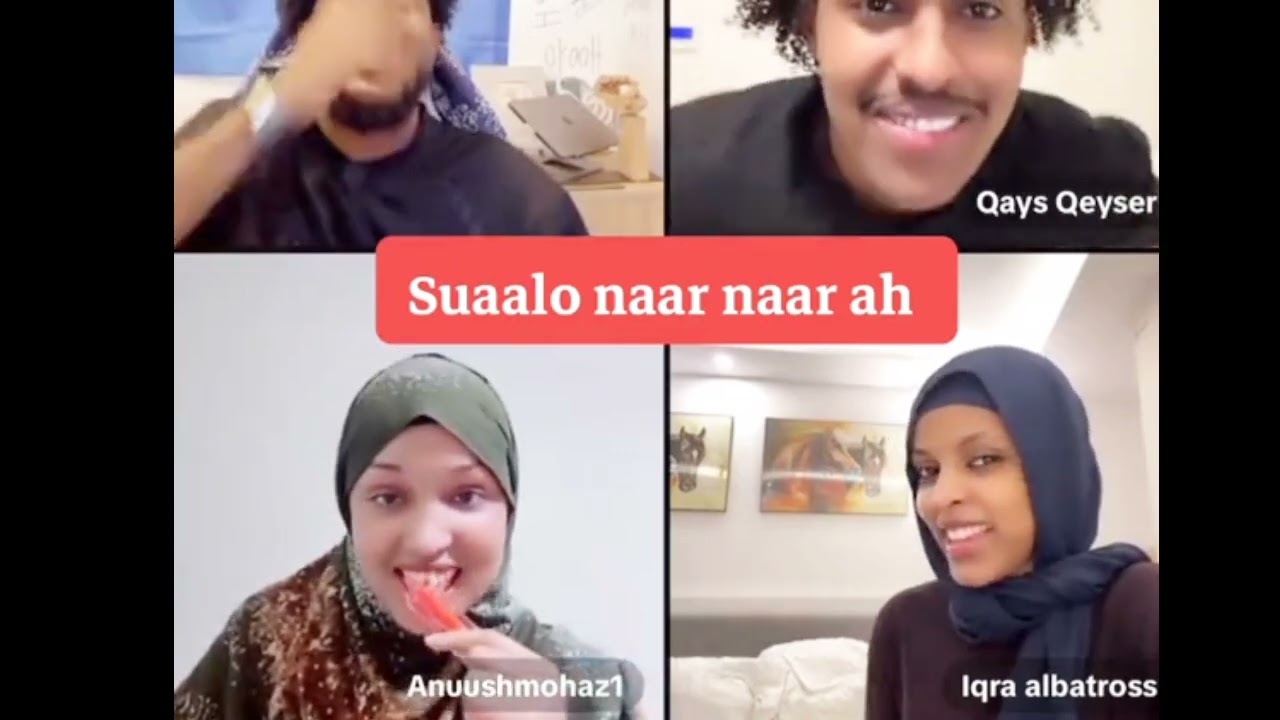Qays, king ck, iqra albatros iyo anuush  game kulul 🤣😃🤣