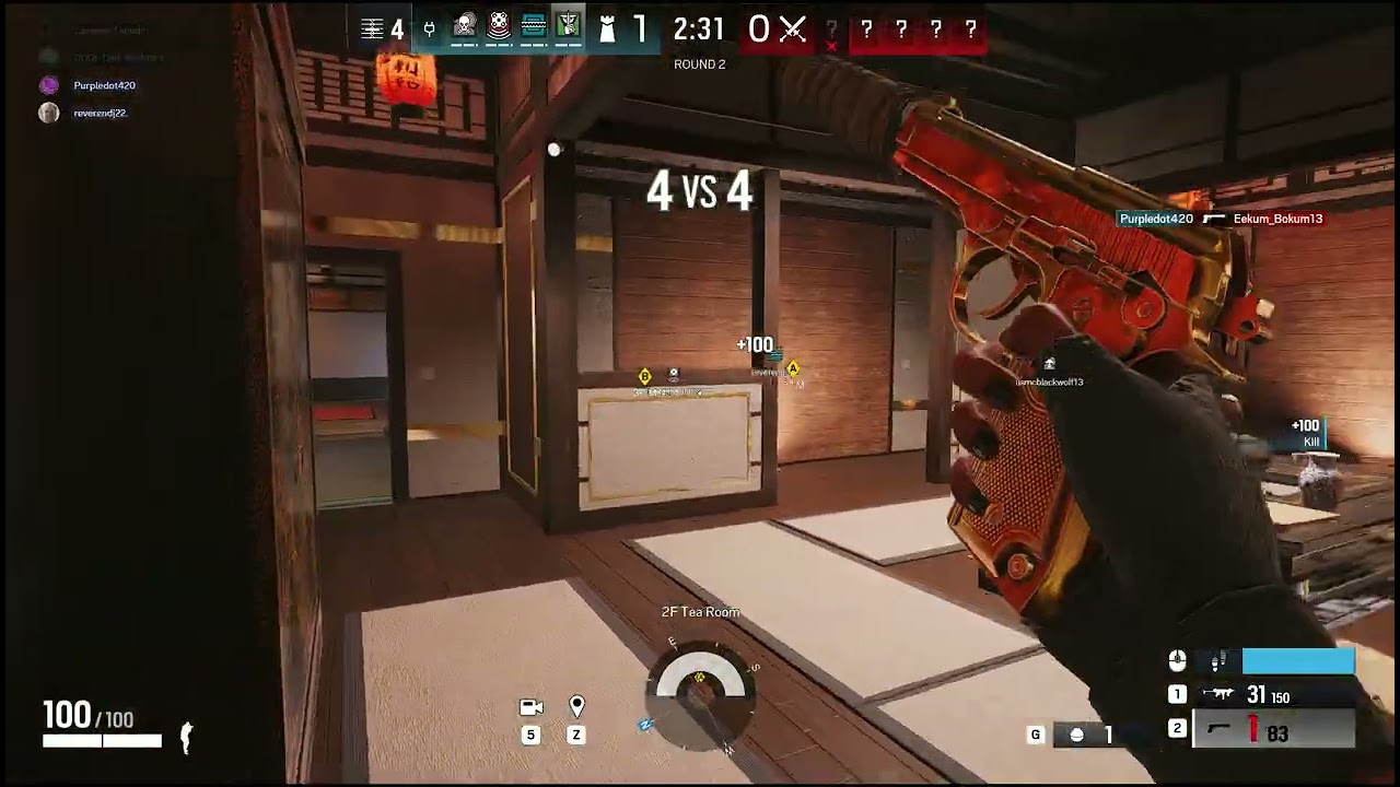 Caveira ace Rainbow 6 Siege PC Ranked