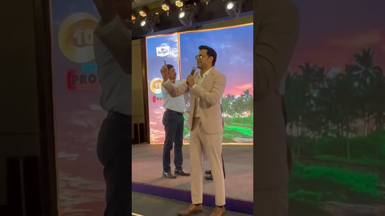 Best Corporate Emcee/Entertainer/host /Anchor Rohan Joshi #events #corporate #rohanjoshi
